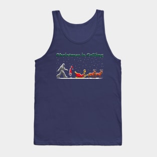 Santa "YETI" Claus Tank Top